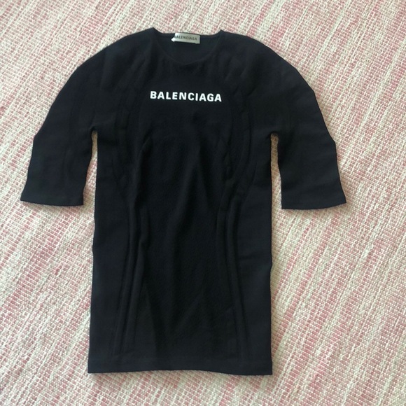 Balenciaga Tops - Balenciaga Polyamid Tee